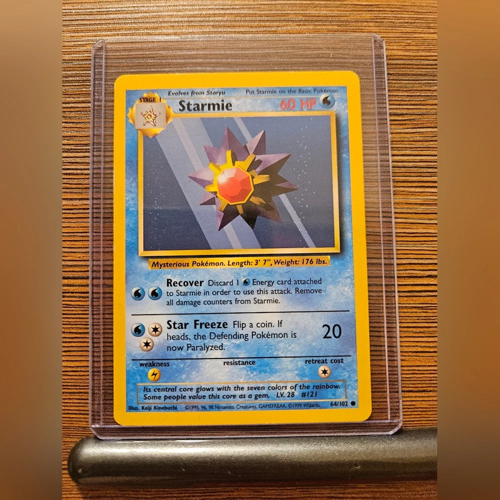 Starmie 64/102 Base Set Pokémon Card